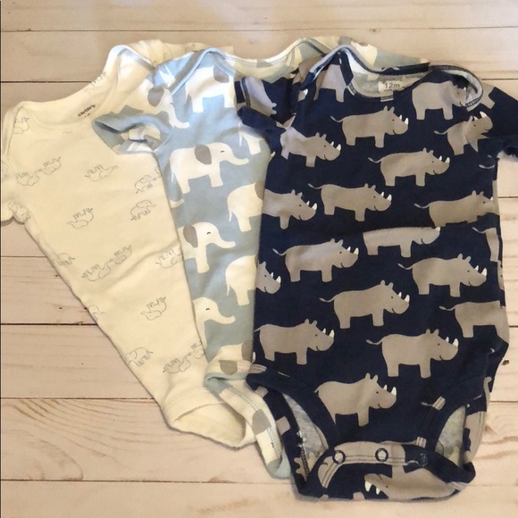 carters elephant onesie